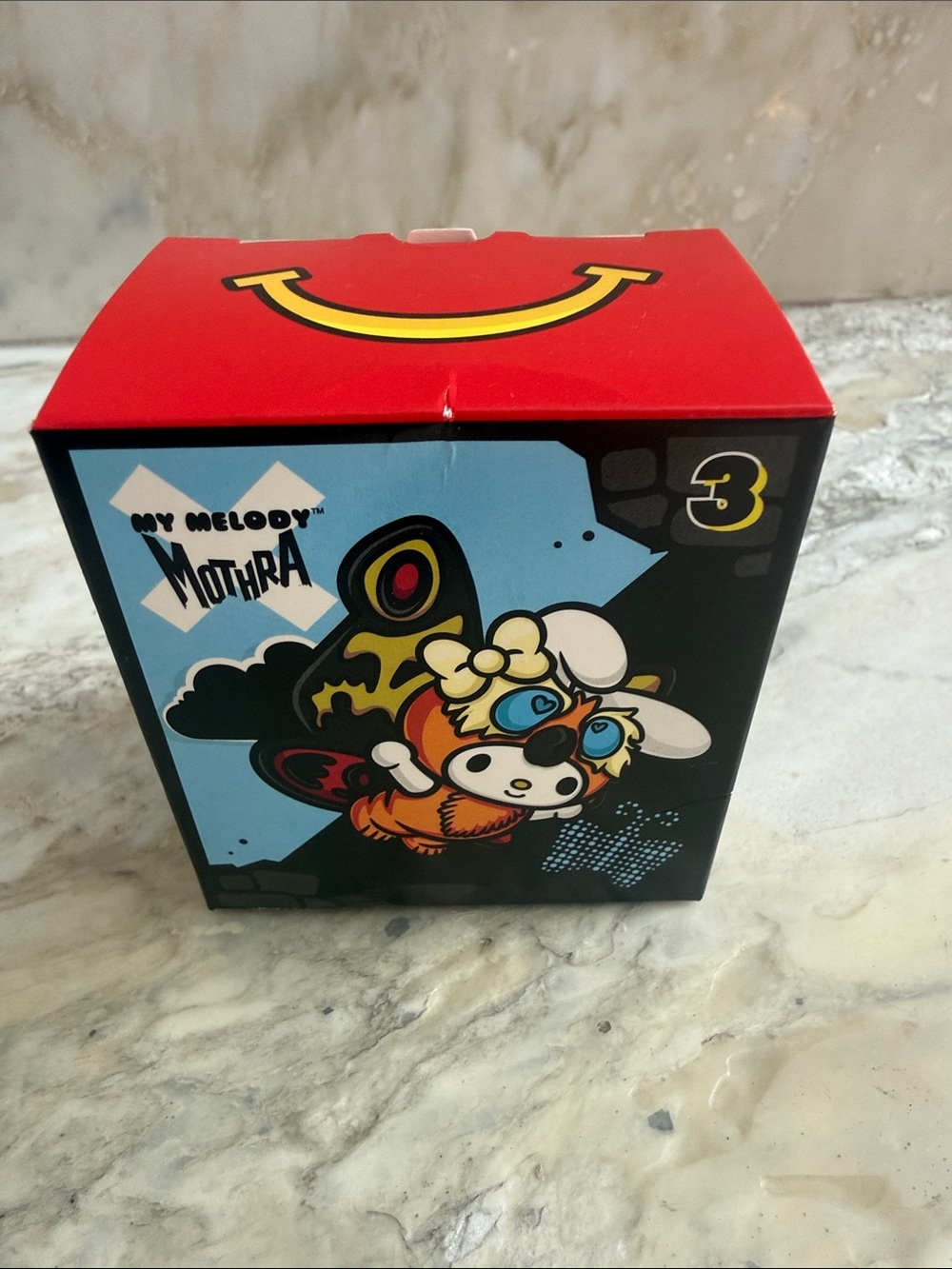 Sanrio My Melody Mothra Box - Red, Black, Blue
